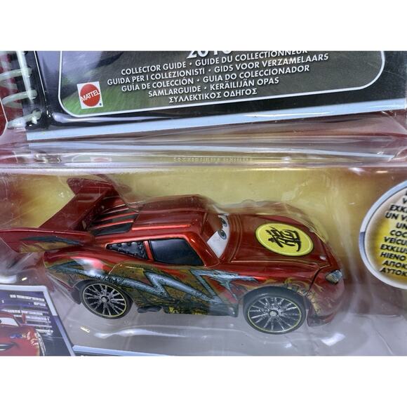 NIB Disney Pixar Cars Toon 2010 Collector Guide Dragon Lightening McQueen 1:55 - Picture 5 of 9